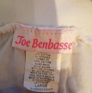 Jupe Courte Femme Joe Benbasset Blanche Brodée Taille L